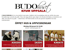 Tablet Screenshot of budohuset.nu